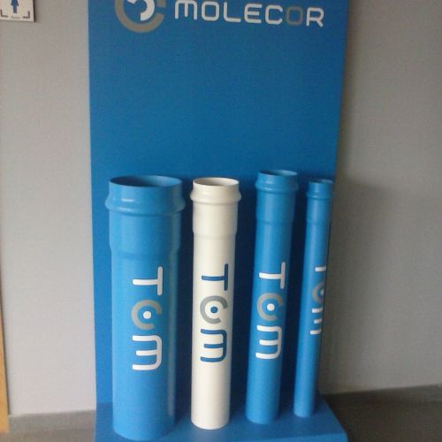 EXPOSITOR TUBO PVC MOLECOR