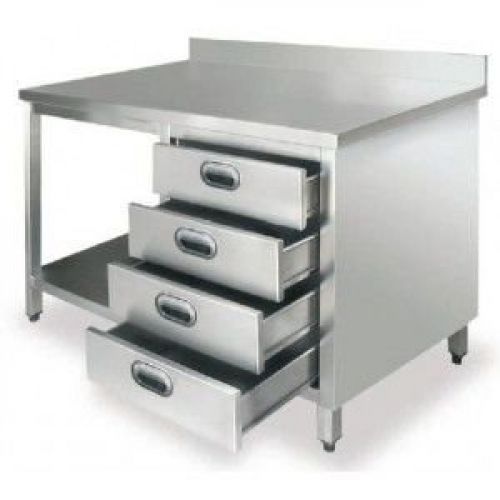 MESA CAJONERA INOX