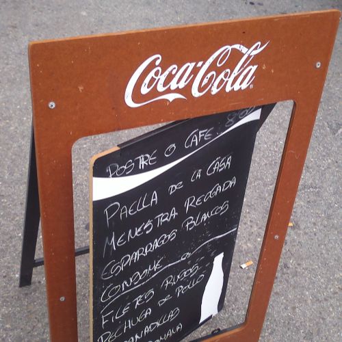 CABALLETE COCA COLA frontal